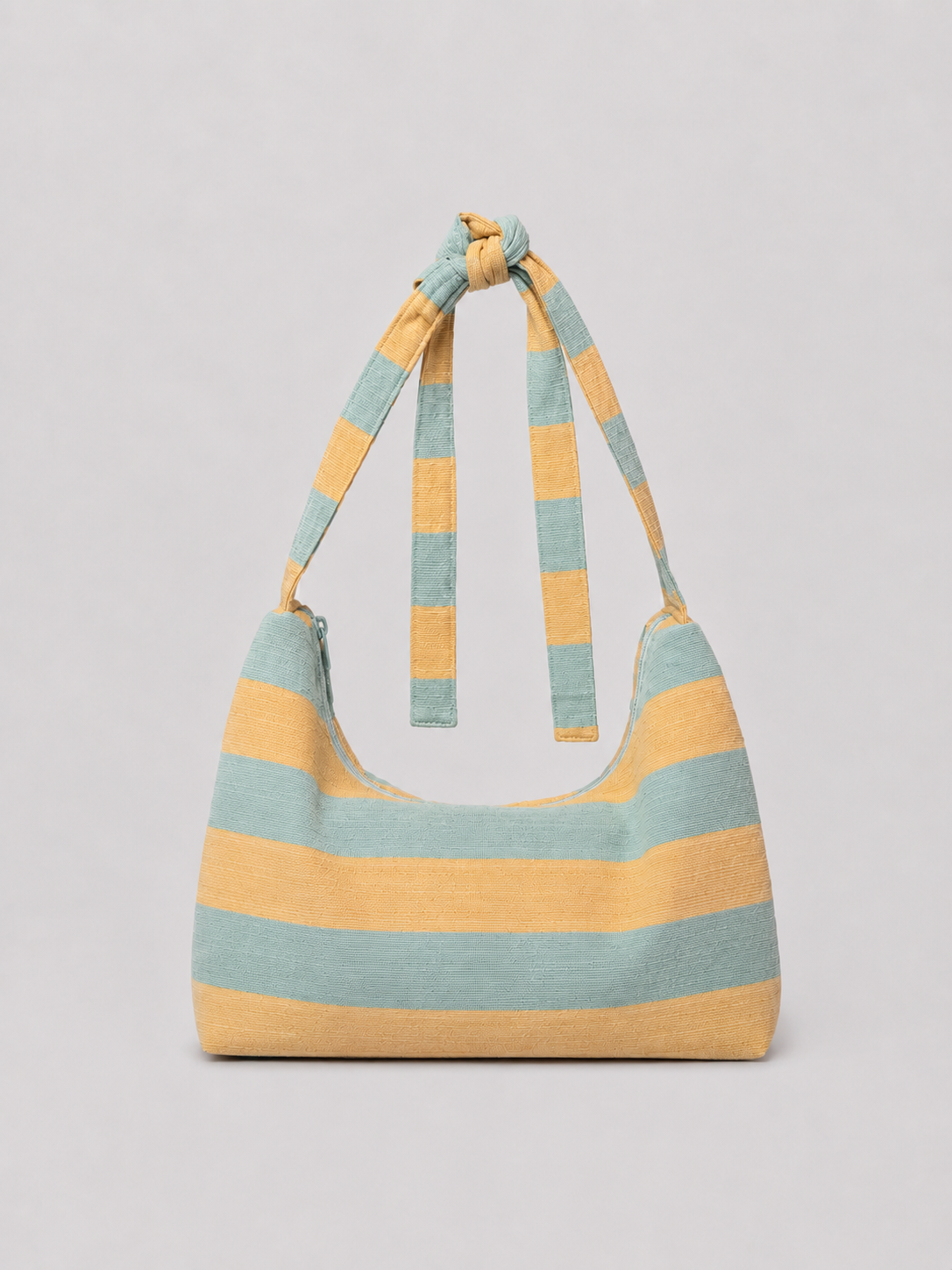 Sage Shoulder & Crossbody Bag – Mint Stripe