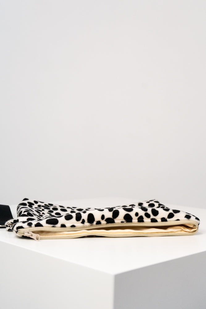 Nécessaire almofadada com padrão