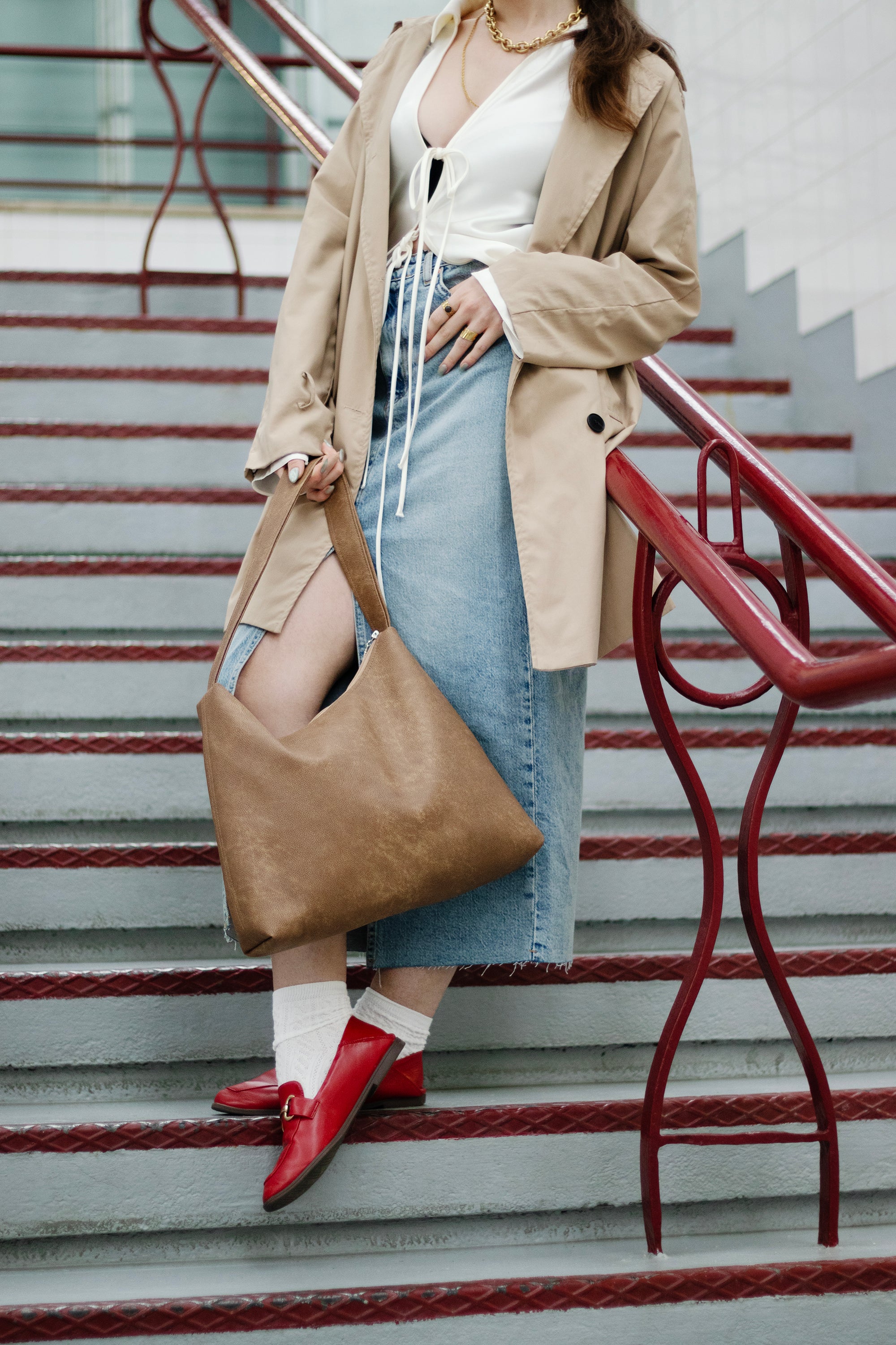 Élan Shoulder bag Light Brown