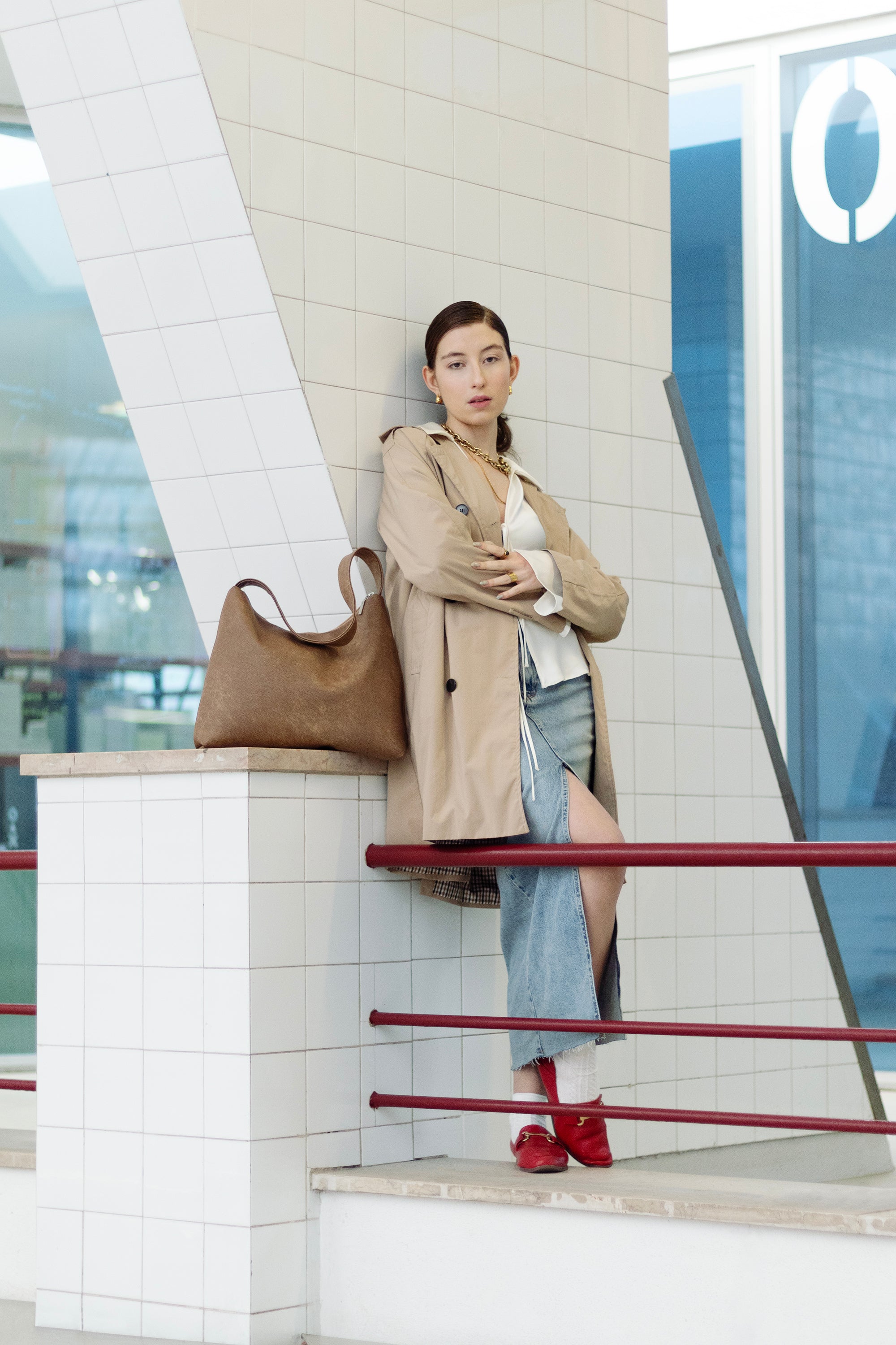 Élan Shoulder bag Light Brown