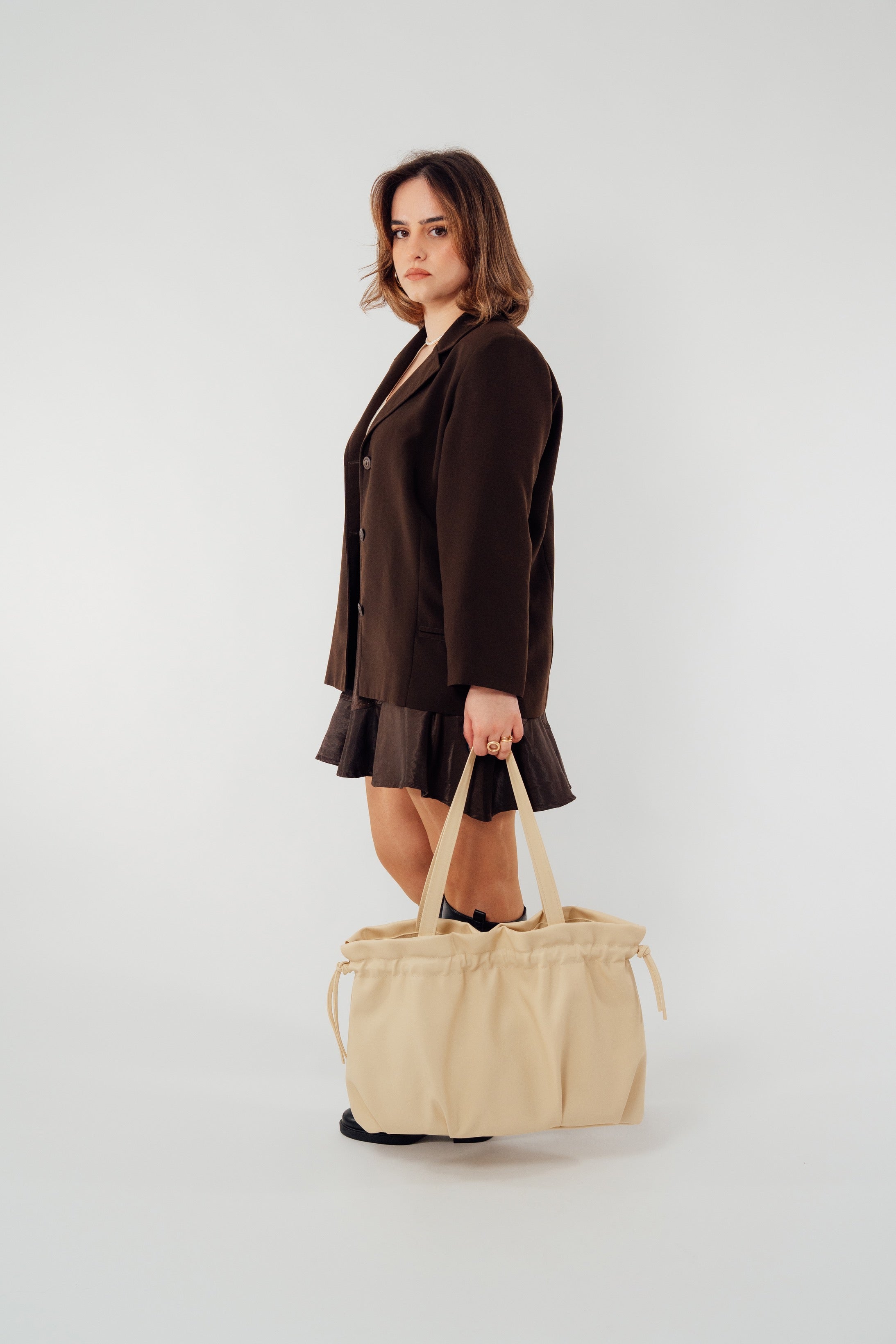 Nora Shoulder & Crossbody Bag – Butter yellow