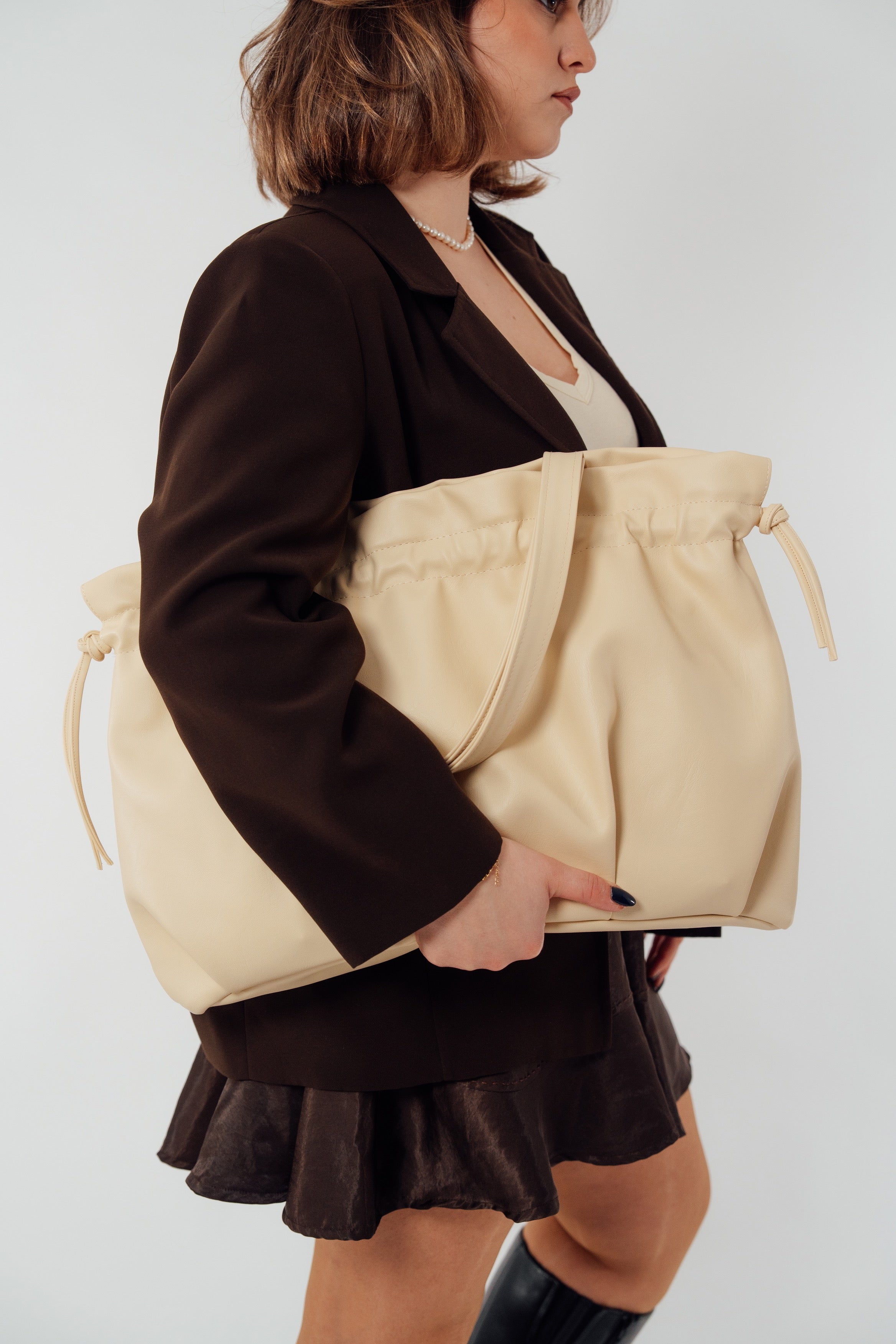 Nora Shoulder & Crossbody Bag – Butter yellow