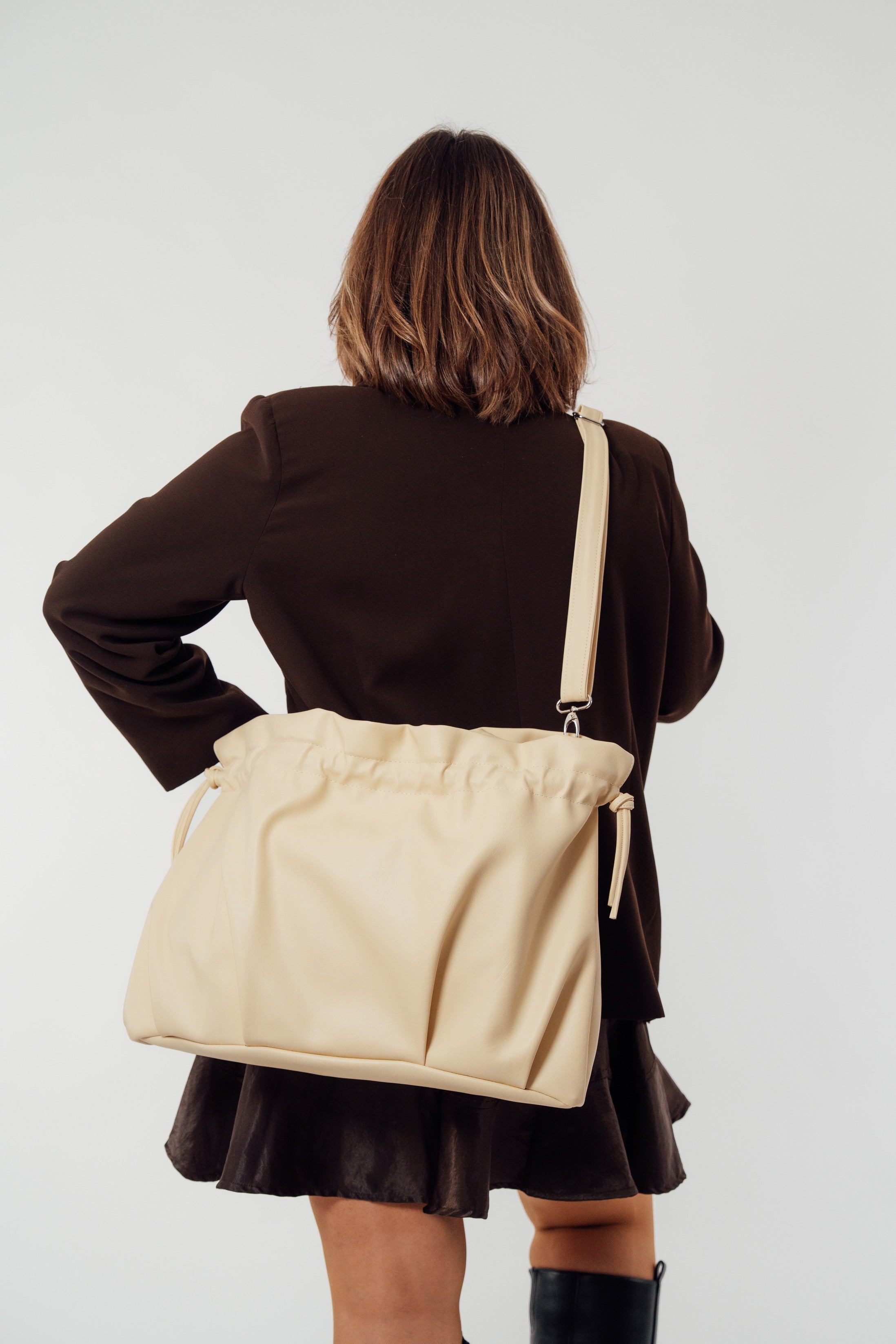 Nora Shoulder & Crossbody Bag – Butter yellow
