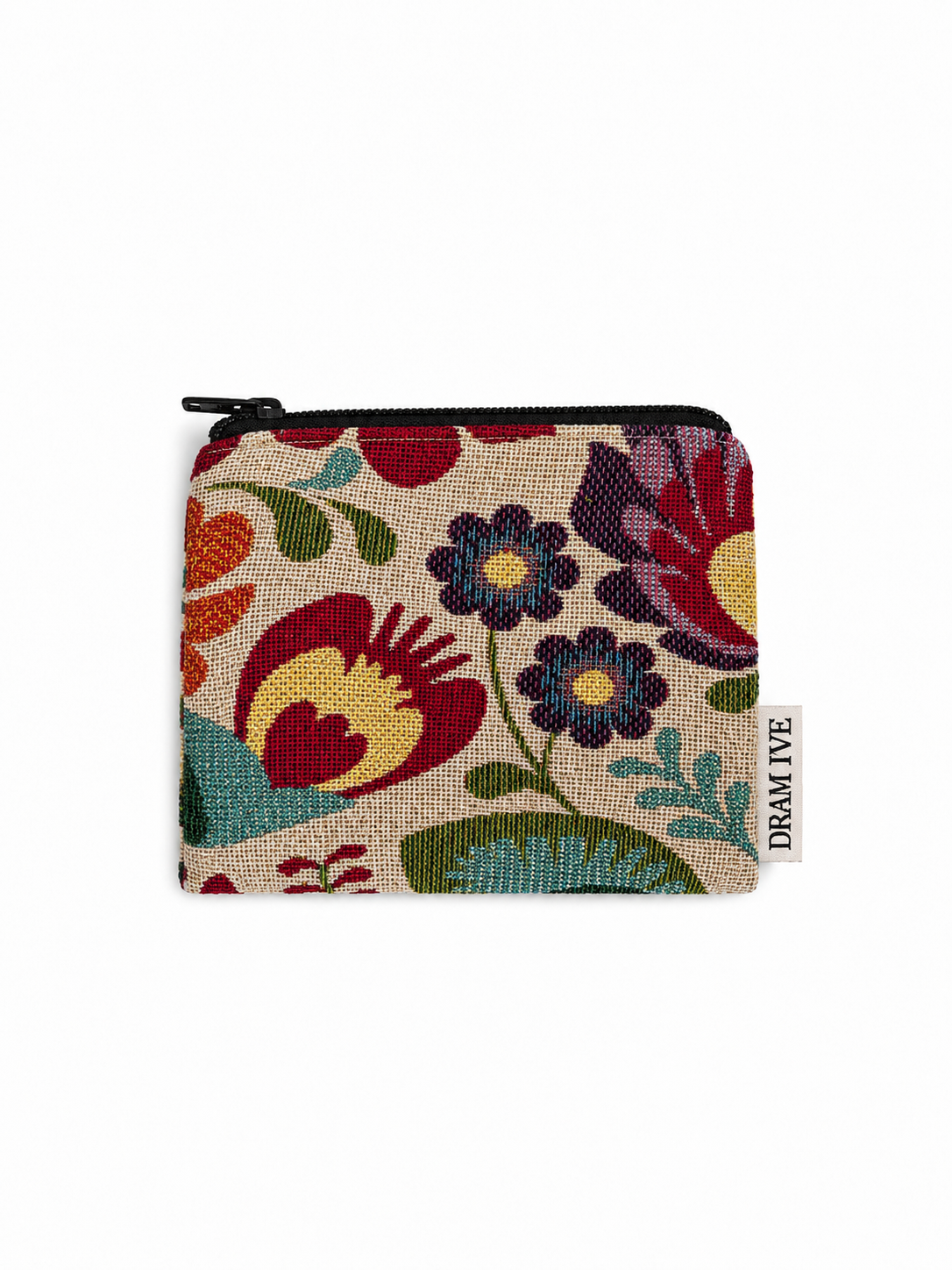 Mini Flat Pouch — Vintage Floral