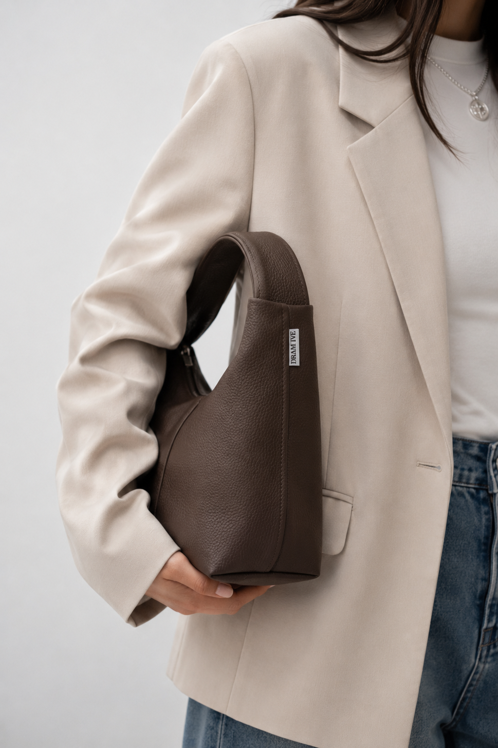 Sage Shoulder Dark Coffee