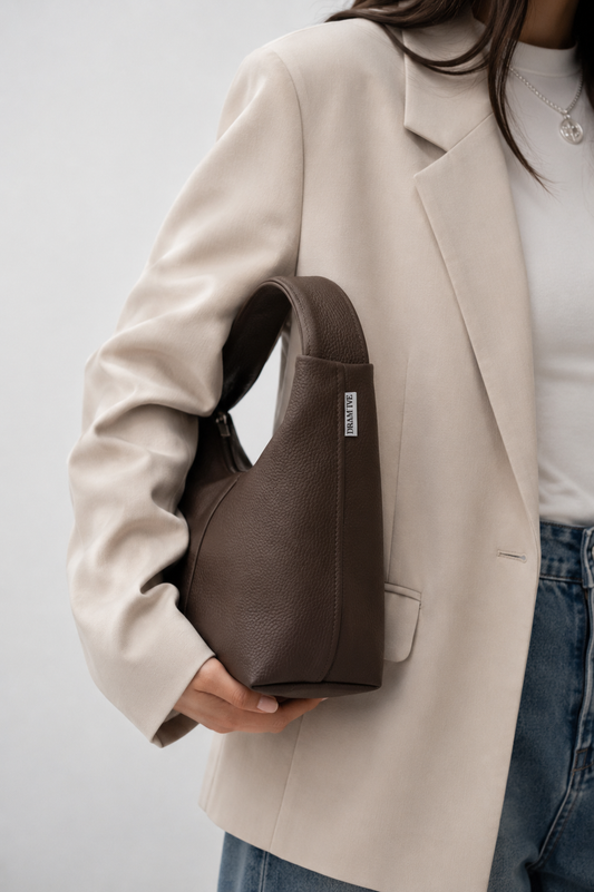 Sage Shoulder Dark Coffee
