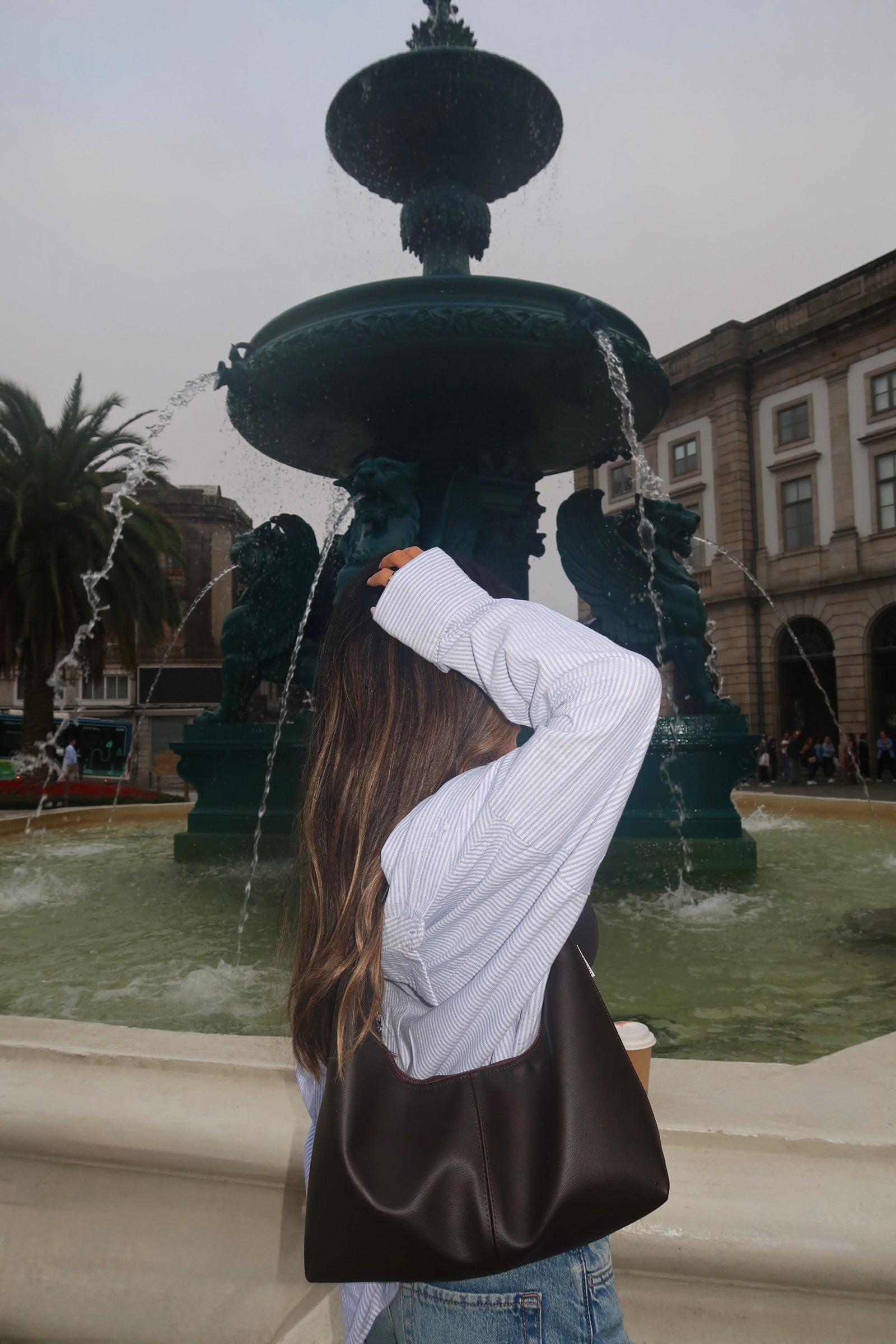 Sage Shoulder Dark Brown