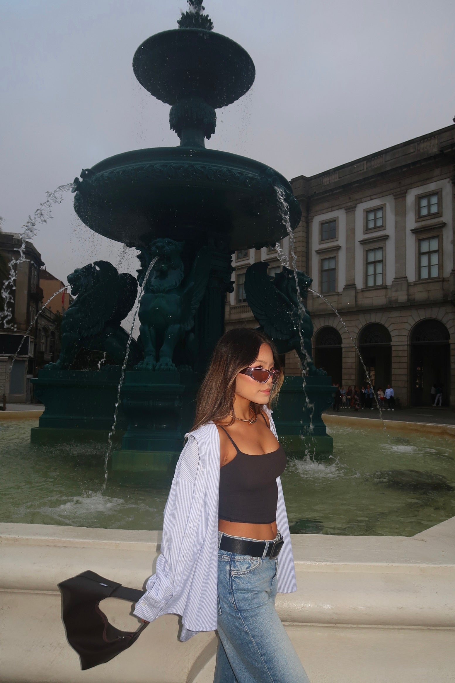 Sage Shoulder Dark Brown