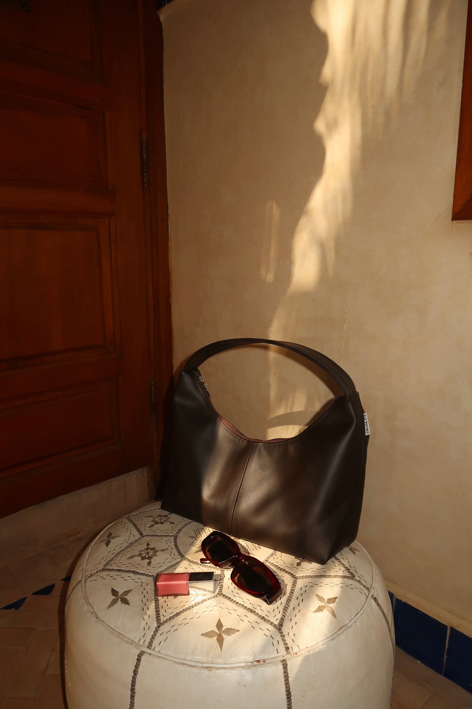 Sage Shoulder Dark Brown