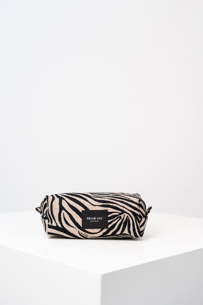 Necessaire box pequena 1,2L zebra