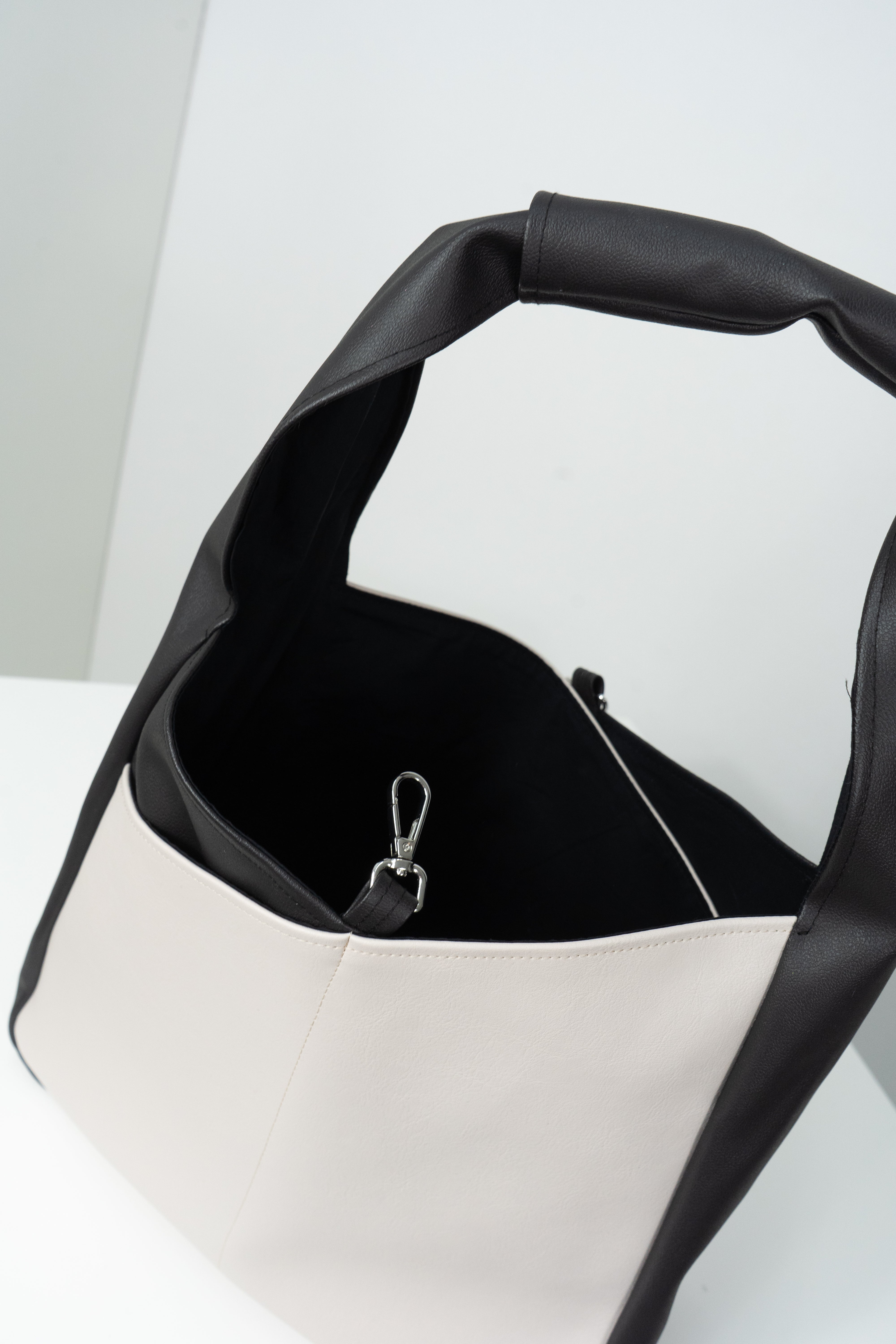 Bolsa hobo bicolor