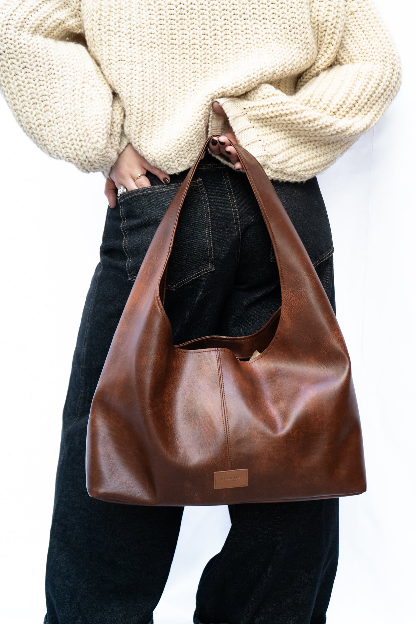 Solene shoulder bag Castanha
