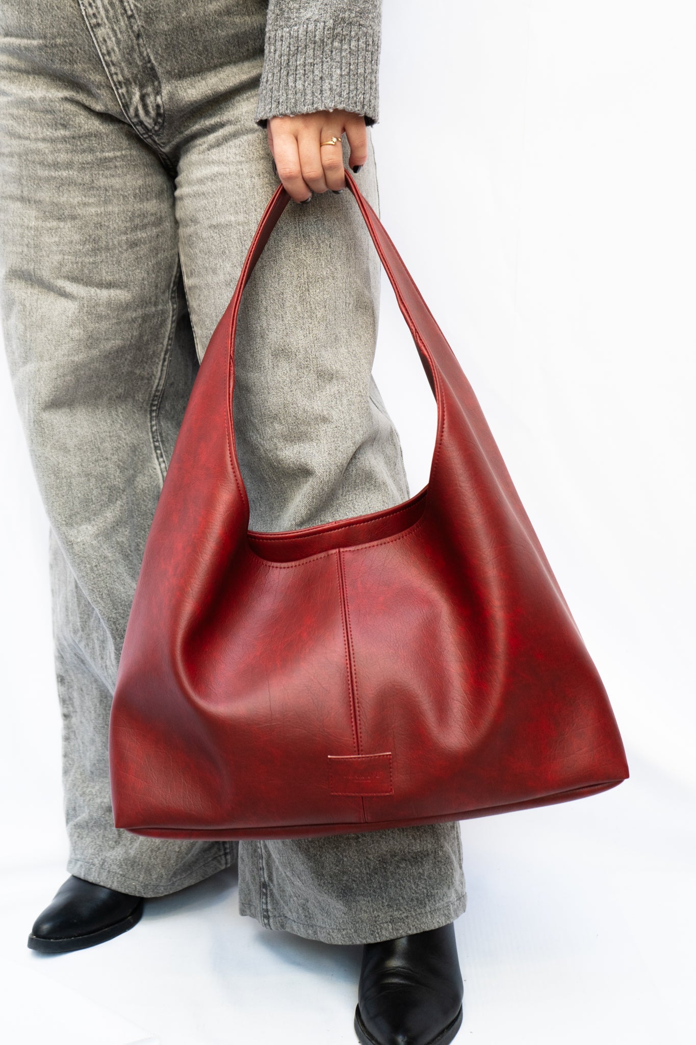 Solene shoulder bag Bordeaux