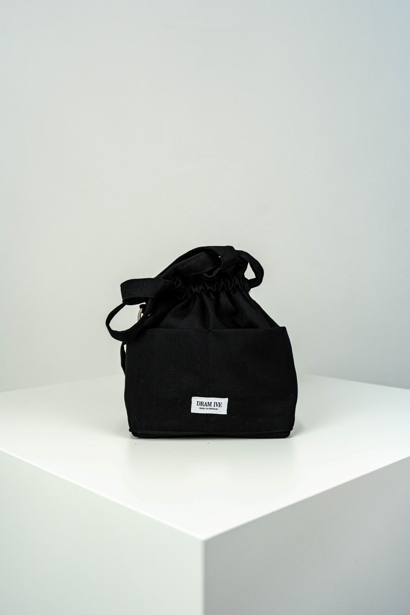 Black mini hand and shoulder bag